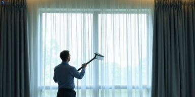 Commercial curtain stain removal service weyba-downs hotels offices restaurants
